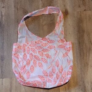 Stylish Pink and White Tote Bag
